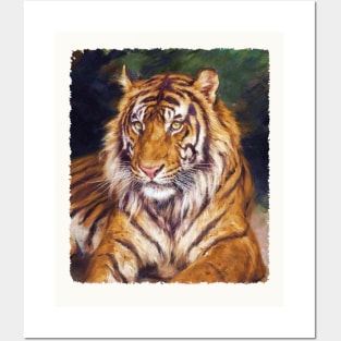 Reclining Tiger Posters and Art